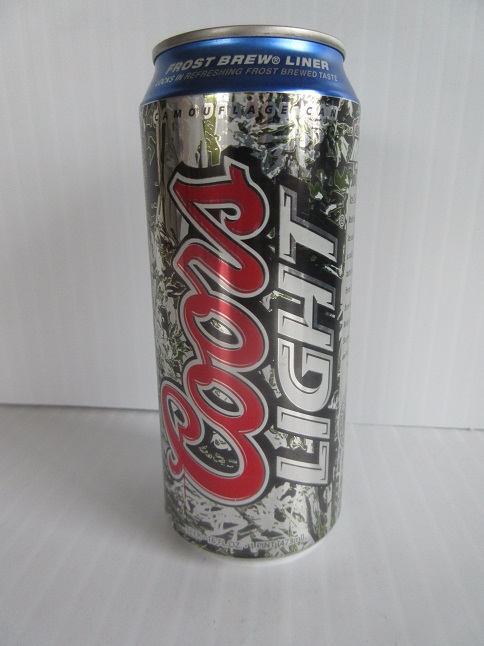 Coor's Light - Frost Brewed Liner - 16oz - Click Image to Close